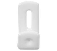 DOITOOL Support Crochet D’Échelle de Lit Superposé en Fer et Plastique Crochet Simple 18Mm Blanc pour Fixation Lit Superposé Accessoire Pratique pour Rangement et Organisation Maison