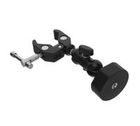 DOITOOL Support de Fixation pour Antenne VHF Marine, Support D'antenne de Voiture, Alliage D'aluminium, Pince Réglable 14-55mm, Noir, pour Camping-Yacht, Montage Stable et Relocation