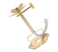 DOITOOL Support de Mèche pour Lampe à Huile Bouddhiste en Alliage, Grosse Taille Réglable Bouton, Pied de Lotus, Accessoire pour Lampe à Huile D’intérieur, Porte-mèche Solide et