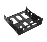 DOITOOL Support de Montage et Refroidissement Amélioré 5,25 Pouces vers 3,5 Pouces Noir en Plastique Design Ouvert pour Compatibilité Multi-appareils pour Lecteur Optique pour Mise