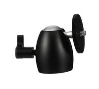 DOITOOL Support De Montage pour Caméra 1/4 Réglable Lot De 2, Adaptateur De Montage pour Trépied, Rotation 360° Polyvalente, Compatible Caméscopes Et Accessoires Photo, Usage Professionnel Noir