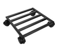 DOITOOL Support de Plante Robuste Métal avec roulettes Socle Mobile pour Jardinière Intérieure et Extérieure Capacité Élevée Facile à Déplacer