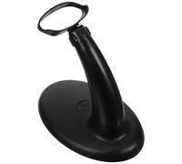 DOITOOL Support de Scanner de Codes-Barres en Plastique Noir Angle Réglable et Base Stable pour Bureau Compact ou Caisse Enregistreuse