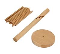 DOITOOL Support de Séchage de Pâtes en Bois Naturel, Cintre à Nouilles Robuste, Matériau Sain, Séchage Pratique, Design Simple et Élégant, Maison Restaurants
