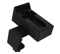 DOITOOL Support de Sonnette Vidéo Antivol Noir en Métal Abs Installation sans Perçage, Compatible pour Appartement et Maison Intelligente