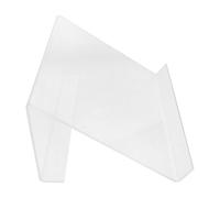 DOITOOL Support de Téléphone de Bureau Stable, en Acrylique Transparent | Format 24,80x16,80x10,30cm, Usage Maison et Bureau, Nettoyage Facile, Posture Améliorée