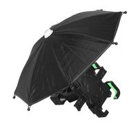 DOITOOL Support de Téléphone en ABS et PC pour Vélo Électrique avec Parapluie Étanche, Fixation Stable Opération Main, pour Conduite de Moto et Vélo