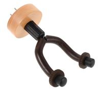DOITOOL Support Mural en Bois pour Guitare Crochet Polyvalent, Facile à Installer, Espacement Crochet 5cm, Design Simple et Moderne, pour Chambre