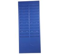 DOITOOL Support Mural pour Cartes de Pointage Fentes Organiseur Pratique pour Bureau et Entrepôt Rack de Rangement Suspendu Multifonction pour Cartes Information Couleur Couleur Aléatoire