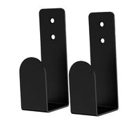 DOITOOL Support Mural pour Clavier en Acrylique 2 Pièces, Rangement Mural pour Clavier Mécanique, Fixation Murale Stable, Noir, Espace Joueur, Montage Facile