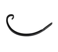 DOITOOL Support Mural pour Panier Suspendu Jardin Fer Noir Crochet Robuste pour Pots de Fleurs Intérieur et Extérieur Charge Super Résistante Installation par Vis Décoration Murale