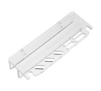 DOITOOL Support Organisateur Outils Aquarium Acrylique Transparent avec Emplacements pour Pinces Brosse et Accessoires de Nettoyage Réservoir Poissons