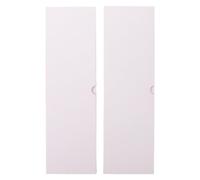 DOITOOL Support pour Lames de Microscope en Papier Blanc, Capacité 10 Lames, Design Empilable, Séchage, pour Culture Cellulaire et Pathologie, Lot de 2 Pièces