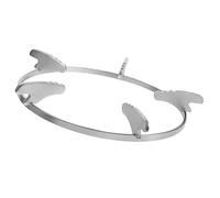 DOITOOL Support Pour Wok En Fer Antidérapant, Anneau De Support, Robuste Et Résistant à L’usure, Pour Cuisinières à Gaz Encastrées Et Tablettes, Adapté La Cuisine Maison Et Professionnelle