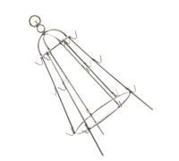 DOITOOL Support Suspendu pour Barbecue en Acier Inoxydable Grille de Cuisson Petite Taille avec Crochet Support pour Aliments Robuste pour Camping et Sorties en Plein Air