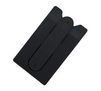DOITOOL Support Téléphone Portable Autocollant Noir Pochette Porte-Cartes Adhésive, Multifonction pour Smartphone, Étui Arrière Fin et Pratique, Accessoire pour Usage Quotidien