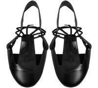 DOITOOL Surchaussures de Sécurité en Cuir - Couvre-Chaussures Coque avec Embout Acier Anti-Écrasement - Protection Pied Antidérapante 36-46 pour Visiteur Chantier, Industrie et Atelier Travail