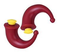 DOITOOL Système d'Irrigation Nasale en Plastique Lot de 2 Flacons Rouge pour Rinçage et Nettoyage Nez Adulte Usage Ménager