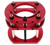 DOITOOL Table de Défonceuse Élévateur en Fer Rouge pour Rainurage Stable