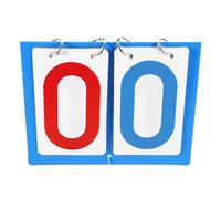 DOITOOL Tableau de Score Sportif Portable à 2 Chiffres, Plastique Solide, Affichage à Bascule, pour Tennis de Table, Basket-Ball et Football, Suivi Précis des Scores en Compétition