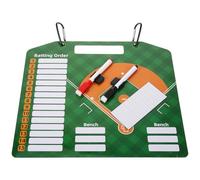 DOITOOL Tableau Portable en Pvc Effaçable à Sec pour Entraîneurs de Baseball et Sport, Équipement D'entraînement Professionnel pour Enseignement et Communication