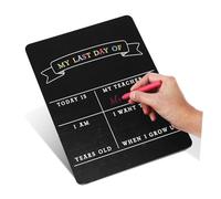 DOITOOL Tableau Scolaire Double Face pour Premier Ardoise Éducative Personnalisable pour Élèves