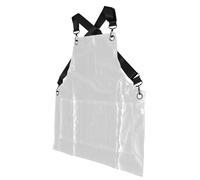 DOITOOL Tablier Facile en Coiffeur Réglable de Transparent Sangle Tpu Résistant à L'huile à Laver et pour Salon de Coiffure et Usage Professionnel Homme et Femme