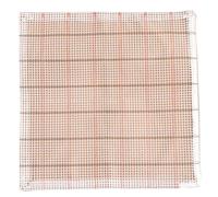 DOITOOL Taie d'oreiller Soi-même Brodée Kaki 43x43 Cm en Tissu Stable Housse de Coussin Décorative pour Canapé Salon et Chambre Housse Coussin Vintage DIY