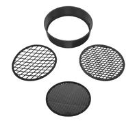 DOITOOL Tamis à Mailles 3pcs en Plastique Maille Fine pour Tamiser Terre et Sable Équipement D'expérimentation Scolaire et Jardinage