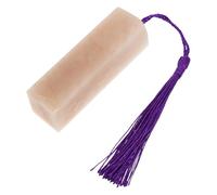 DOITOOL Tampon de Gravure en Pierre Vierge 2x2x7 Cm Pompon, Sceau Chinois Traditionnel pour Calligraphie Chinoise, Tampon D'art Chinois, pour Débutants et Gravure Artistique