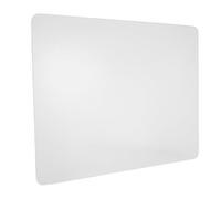 DOITOOL Tapis de Souris et Durabilité Longue Durée 300x360mm en Verre Transparent Lisse, Suivi Haute Vitesse pour Bureau et Gaming pour de Travail