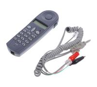 DOITOOL Testeur de Câble Téléphonique pour Bureau et Maison Kit Complet en Abs et Cuivre avec Affichage Instantané Outil de Test de Ligne Réseau Fiable