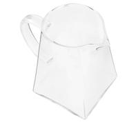 DOITOOL Théière Verre Carrée Capacité 750ml avec Poignée Transparente pour Maison et Bureau Solide et Raffinée pour Infusion Facile
