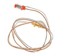 DOITOOL Thermocouple de Sécurité pour Poêle à Gaz Encastré Capteur Fiable de Détection de Flamme Dispositif Arrêt Automatique Du Gaz Accessoire Compatible pour Remplacement de Brûleur
