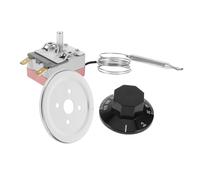 DOITOOL Thermostat Réglable Bouton pour Radiateur Électrique, Contrôle Précis de Température 30-110°c, Remplacement du Régulateur de Plinthe pour Chauffage D’appoint Compact