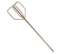 DOITOOL Tige Mélangeuse pour Perceuse, Malaxeur de Peinture et Mortier, | Fer Allié, Usage Bricolage et Professionnel, Mélange, Accessoire pour Perceuse Électrique, Gris