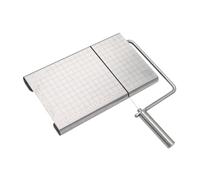 DOITOOL Trancheuse à Fromage Fil Acier Inoxydable Multifonction pour Cuisine Coupe Fromage Jambon Beurre avec Nettoyage Facile et Désassemblage Rapide