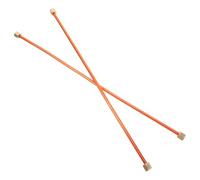 DOITOOL Tube Alu pour Compresseur D'air 2pcs 400mm Raccords Cuivre, Installation Facile, Application Polyvalente en Ateliers et Usines