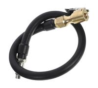 DOITOOL Tube de Gonflage pour Compresseur D'air 60 Cm Embout Mâle Américain, Raccord Rapide Renforcé et Clapet Anti-retour, Tuyau Flexible et Résistant pour Gonflage Pneus Voiture