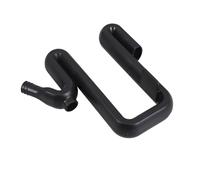 DOITOOL Tuyau de Trop-plein du Seau Noir en Plastique Support de Bord