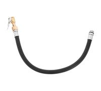 DOITOOL Tuyau Extension de Valve de Pneu Noir en Caoutchouc et Laiton, Design Pratique Résistant à L'usure, Diamètre Filetage 12,5 Mm, pour Centres de Maintenance Automobile