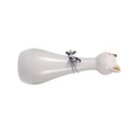 DOITOOL Urne Funéraire Décorative pour Animaux de Compagnie en Céramique Blanche Urne pour Chat et Chien Compacte Récipient Étanche pour Cendres Boîte Souvenir pour Cendres D’Animaux