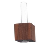 DOITOOL Vase Magnétique Réfrigérateur Bois Massif Mini Planteur Test Tube Élégant pour Cuisine et Bureau Aimant Puissant pour Décoration Murale Métallique Support Floral Unique