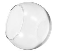 DOITOOL Vase Verre Rond Transparent Bocal Poisson Multifonction pour Plantes Aquatiques Décoration Bureau Maison Écologique