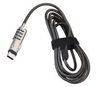 DOITOOL Verrouillage USB pour Ordinateur Portable Numérique par Code, Appareil Numérique Sécurisé, Protection Antivol Flexible 360°, Usage Bureautique, Professionnel, Couleur Noire