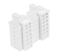 DOITOOL Ville Miniature Plastique Maquette De Table De Sable avec Détails Complexes Modèle Appartement pour Architecture Et Décoration