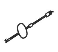 DOITOOL Vintage Grandfather Clock Pendulum Rod Replacement Metal Long Shaft Mechanism for Large Dial Wall Clock