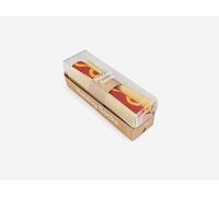 Doiy Chaussettes hautes Hot Dog Marron et Rouge