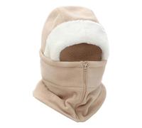 Doiyislem Cache-Cou avec Capuche - Écharpe Cervicale Hiver pour Couverture Intégrale du Visage,Équipement De Cyclisme Et De Ski - pour Femmes Et Hommes Cyclisme Ski Travail Marche