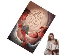 Doiyislem Carnet de Souvenirs | Livre de Mémoire pour Nouvelles Mamans | Bloc-notes de Croissance avec 50 Feuilles, Journal de Parentalité pour et Parents, Fête de Naissance et Grossesse